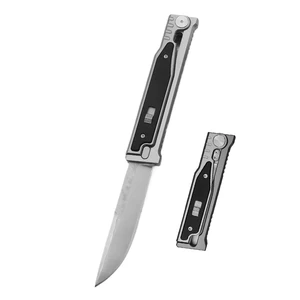 MEIJI Stainless Steel DIY OEM Outdoor Portable Self-defense Camping Fishing Folding Knife