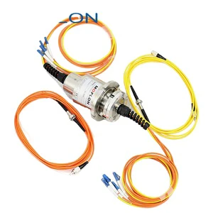 MFO100 1 channel FORJ high frequency slip ring electrical rotary joints rotating electrical connector rotary swivels