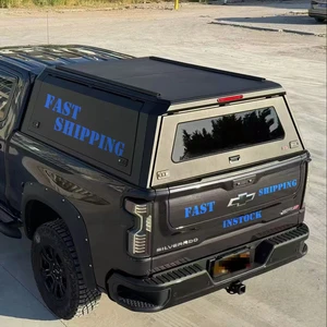 Electric Operation Aluminum Truck Bed Hardtop Cap Camper Top for Silverado RAM Ford Tacoma