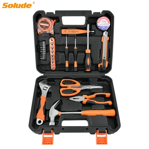 SOLUDE 29PCS Household Multifunction Electrician Repair Hardware Tool Set Home DIY Hand Tool Set Household Mini Tool Set