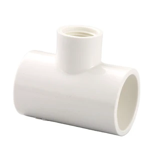 The Factory Support Wholesale White Plastic Pvc Pipe Fitting Water Tubular Joints All Kinds of Pipes and Fittings