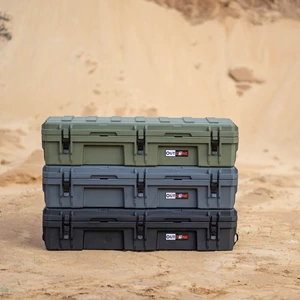 High Quality 95L Hard Plastic Rotomolding Tool Box Camping Vacuum Case with OEM Support