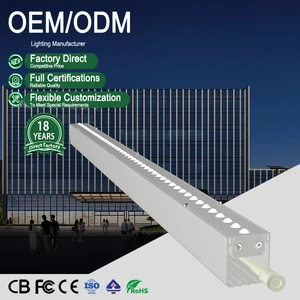 Aluminum Alloy DC24V LED Linear Light Easy Install Seamless Connection Suitable LED Linear Light