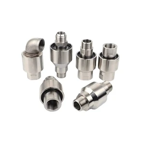 200Bar High Pressure 360 Degree Rotary Joint 50RPM DN50 2 G NPT SS 304 for Flange Tower Crane Spray Hydraulic Swivel Fitting