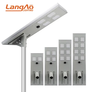 Garden Highway Road Outdoor City Design Waterproof IP65 50W 90W 100W 120W 150W 200W 300W All in One Solar LED Street Light