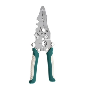 Professional 2026 Heavy Duty Universal Cable Skinning Wrapping Cutting Pliers For Electrician Tool Set Wire Stripper