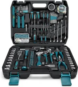 Molded in One Piece 280 Pcs Household Basic Repair Tools Kit Tool Sets