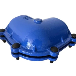 High Abrasion Resistance Ductile Iron 90 Degree Elbow Butt Welded Pipe Fittings Water Supply High Pressure Painted Surface ISO