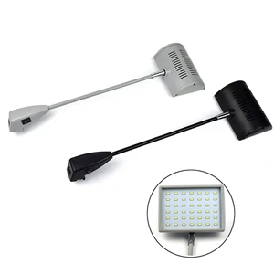 Commercial LED Booth Arm Light AC100-240V Linkable Trade Show Spot Lamp 60/120 Beam Angle 3000-5700K Color Temp SAA Exhibition