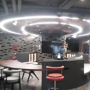 Aluminum Linear LED Lights for Office Use with Easy Splicing Dimmable 5 Year Warranty IP20 Rated