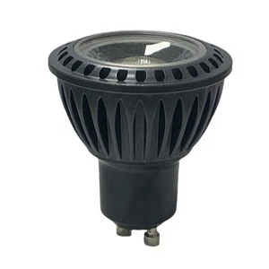Modern 7W COB LED Lamp Cup for Hotel Commercial Use Die-Cast Aluminum MR16 10 Small Angle GU10 Spotlight 6000K E26/E27/GU5.3 SMD
