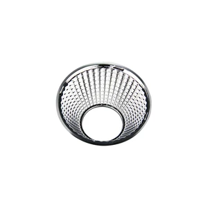 PC Material Dia.50mm Optical Led Reflective Cup Plastic COB Reflector Lens with High Quality