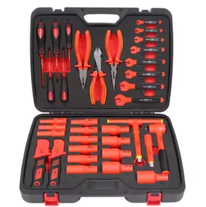 VDE Certified 1000V Insulated Electrician Tools Set Power Distribution Room Auto Repair Wrench Screwdriver Socket Vehicle Tools