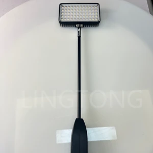 LINGTONG DG434/DG435 CE Certified Adjustable Color Temperature 30W/50W Foldable Portable Lightweight Aluminum LED Trade Show