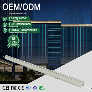 Landscape LED Linear Light DMX512 12W 14W RGB RGBW Outdoor Project Linear Light