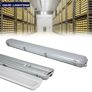 ETL SAA CE CB Listed Super Bright IP66 PC Barn Hanging Linear Vapor Tight Fixture Dali Dimming 5-Year Warranty Led Batten