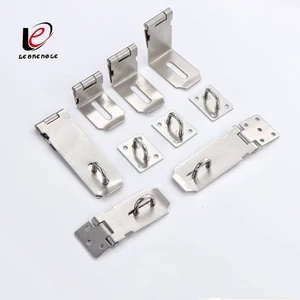 Traditional Stainless Steel Padlockable Buckle Lock For Wooden Doors In Hotels-Leshengle