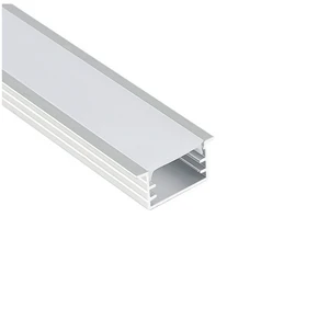 Aluminum LED Line Light Concealed Embedded Linear Aluminum groove for Cabinet Light Strip Exposed groove for Bedroom Living Room