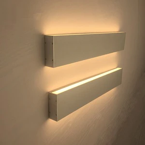 Home Hotel Bedroom Office Pendant Lamp Aluminum Profile Wall Mount Shine up Down Modern 20w 40w 60w 80w Led Linear Light