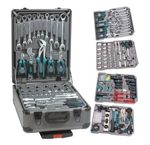 High Quality Professional Carbon Steel 188pcs Aluminum Auto Tool Trolley Kit Set