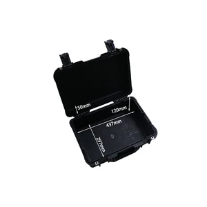 476x361x185mm Customized Eva Foam Durable Pp Ip67 Waterproof Hard Plastic Case Hard Case Handle Tool Box