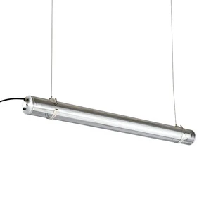 Heavy Duty LED Tri-Proof Light - Heat Impact Resistant for Humid Dusty Areas Ideal for Warehouses Garages