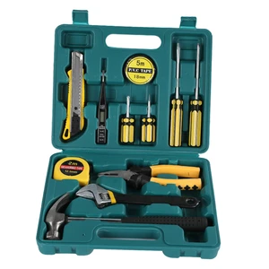 Complete Multifunctional Household Repair and DIY Kit Hand Tool Sets in Hard Case