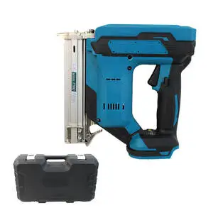 21V Portable Cordless Electric Nail Gun Cordless Brad & Staple Battery Cordless Brushless Nail Gun