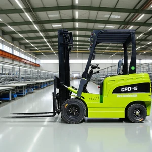 CE Certificate 5Ton Mini Electric Forklift With 3 Stage Frame Electric Forklift Truck