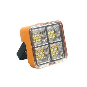Hot Sale Portable Solar LED Floodlight IP66 Emergency Lighting for Garden for Camping and Night Market Stall Outdoor Use
