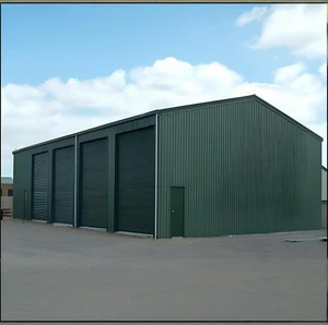 RUIXING Prefabricated Steel Building-Modern Modular Garage Workshop Warehouse Shed With 3-Year Warranty 121+ Mph Wind Resistance