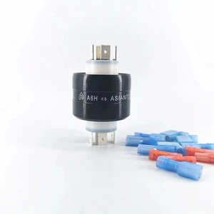 A6H Mercury slip ring A6H 6Poles 4/30A Rotary Connector