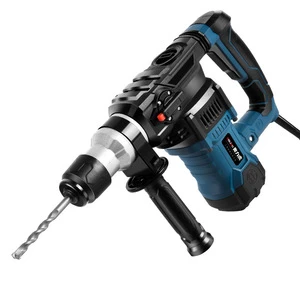 Industrial Grade Multifunctional Power Dismantling Drill Rig 110V High-Power Electric Hammer Tool with Battery Source