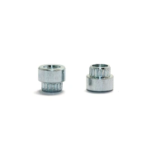 China Knurling Wholesale Knurled Insert Hex Custom Square Brass Bushing Nickel Plated Healthcare Thumb Nut