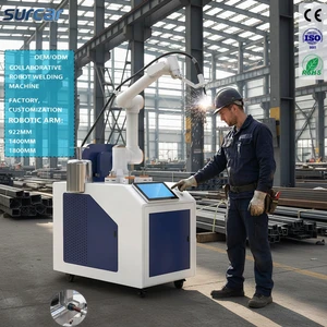 Labor Saving Collaborative MIG Welding Machine 6 Axis Flexible Movement Uniform Weld Finish Low Loss Rate