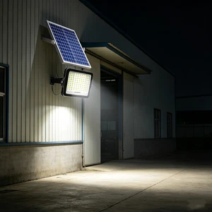 Wholesale 100W 200W Aluminum Solar Led Flood Light Outdoor Waterproof IP65 with Motion Sensor for Garden and Construction Site