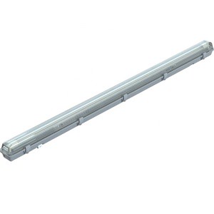 5FT LED Emergency Waterproof Luminaire Single Tube Linear Fixture Industrial Fitting
