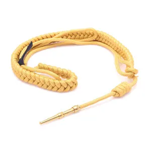 High Quality Ceremonial Uniform Aiguillettes Cords and Tips | Ceremonial Metal Tips Four Seasons Use Custom OEM