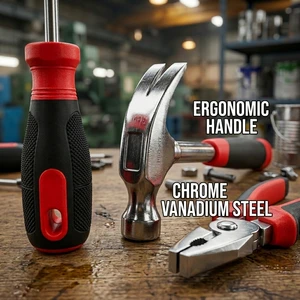 High Quality Home Tool Kit with Hard Case Gift for Men-All-In-One Hand Tool Set for Home Improvement