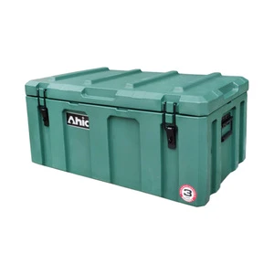 High Performance Plastic Off-Road Tool Box Set Strong Structure with Lock Rotomoded Organizer Professional Mechanic PE Material