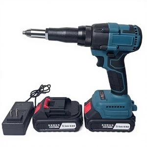 Lithium Battery Aluminum Head Rivet Gun 21V Rechargeable Electric Tool Automatic Industrial Nail Gun Wireless China