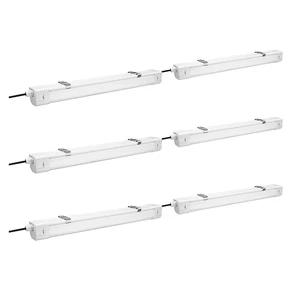 20W-60W Power Adjustable Tri Proof Light 2ft 3ft 4ft Led Linear Light 140lm/w Linkable IP66 Triproof Light Batten
