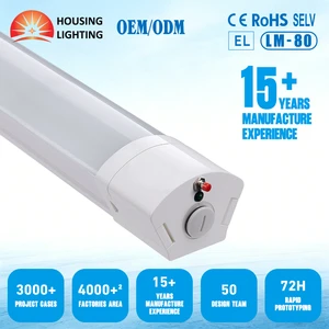 LED Garage Light, 1200mm/1500mm, 6500K Cool White, App Controlled Smart Lighting, Easy Installation for Workshop Basement