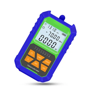 Portable Optical Fiber Cable Multimeters FTTH OPM Fiber Optic Equipment G5-Y Rechargeable Deviser Optical Power Meter
