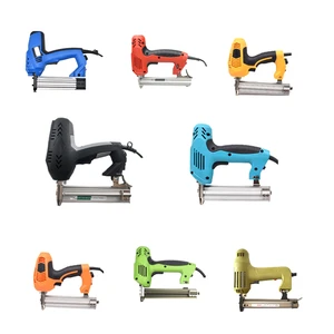 Portable DIY Electric Stapler Nail Gun Max Nail Length 2in for Frame F30 Brad Nail Guns
