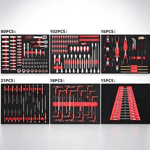 252PCS Affordable General Tool Set Economic Combination Repair Kit for Home & Car