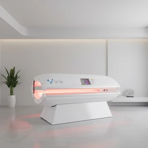 Body Contouring Collagen Regeneration Whitening Standing Red Light Pulse Pemf Therapy Spa Capsule Infrared LED Therapy System EU