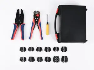 New Hand Automatic Wire Stripping & Crimping Pliers Combination Set-OEM Multifunctional Terminal Tool Kit with Hard Case