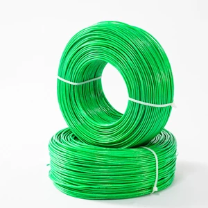 Premium Supplie PVC Coated Galvanized Steel Wire Rope 3mm X 100m Anti Corrosion With Thimble Wire Rope