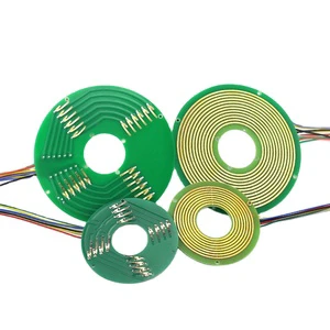 2022 new arrivals Moflon PCB Pancake Slip Ring Rotating Connector Through Bore Slip Ring Electrical Rotary Joint PCB